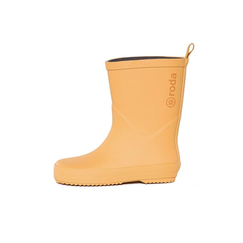 RODA - Botas de agua para niños Roda Amarillo Dijon