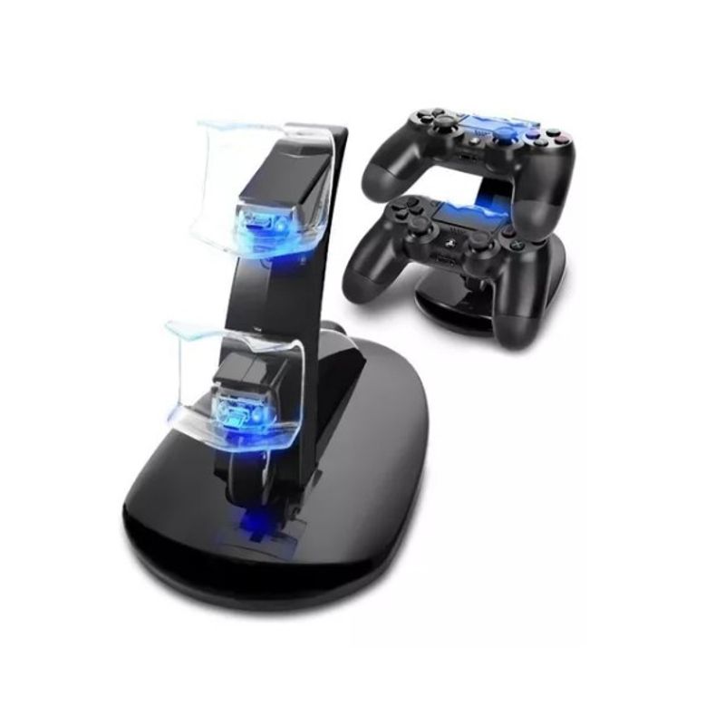 GENERICO - Base Play Station 4 Dual Usb Charging Stand For Ps4