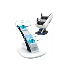 GENERICO - Dock Cargador Para Controles Ps5 Dual Doble Usb