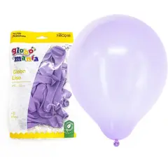 GENERICO - Globo 5 Pastel Morado X25