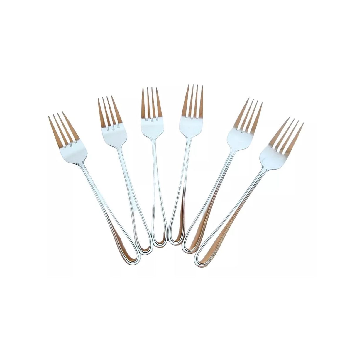 GENERICO - Pack 6 Tenedores+6 Cuchillos Mesa+cuchara Sopa Ac.inoxidable