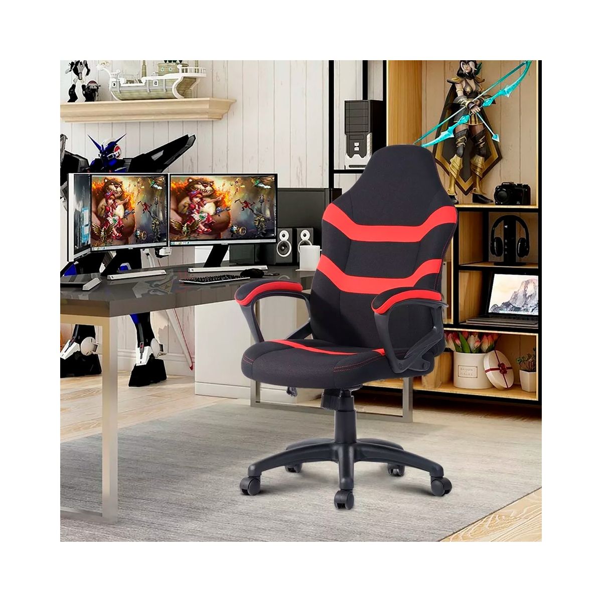 GENERICO - Silla Gamer Infinite Altura Ajustable Escritorio