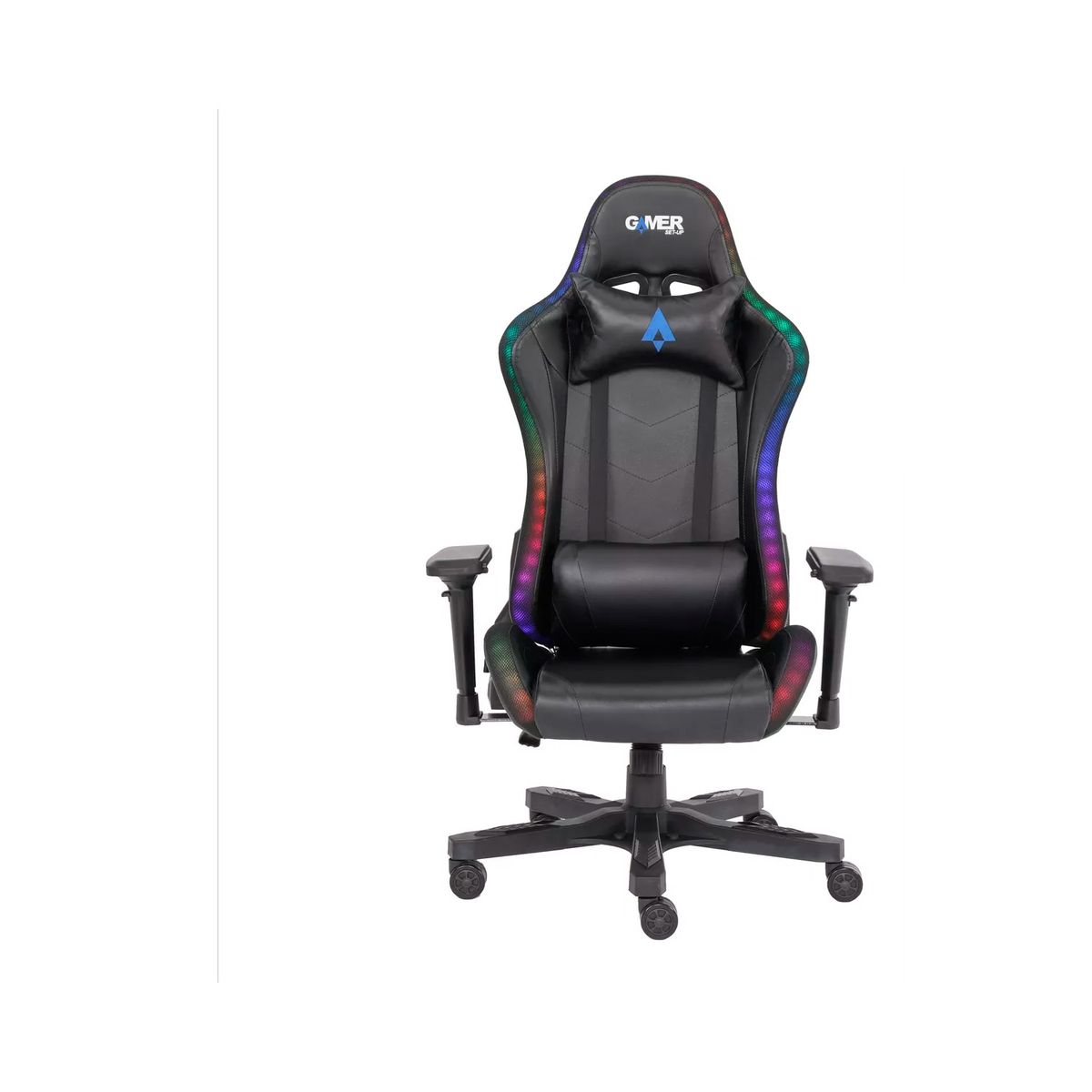 GENERICO - Silla De Escritorio Gamer Con Luces Led Profesional