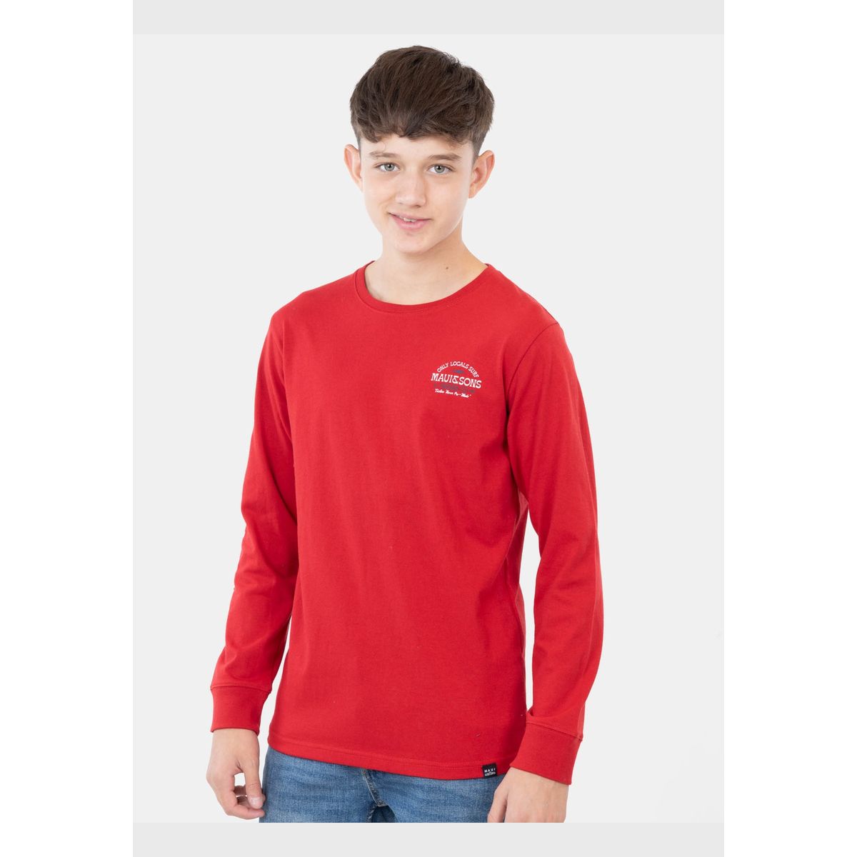 MAUI AND SONS - Polera Parapent Rojo Infantil Maui And Sons