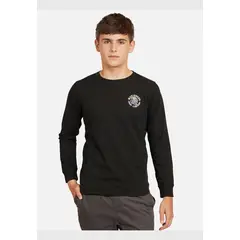 MAUI AND SONS - Polera Psudet Negro Infantil