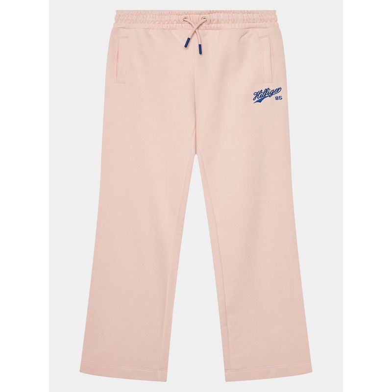 TOMMY HILFIGER - JOGGERS VARSITY CON LOGO ROSADO TOMMY HILFIGER