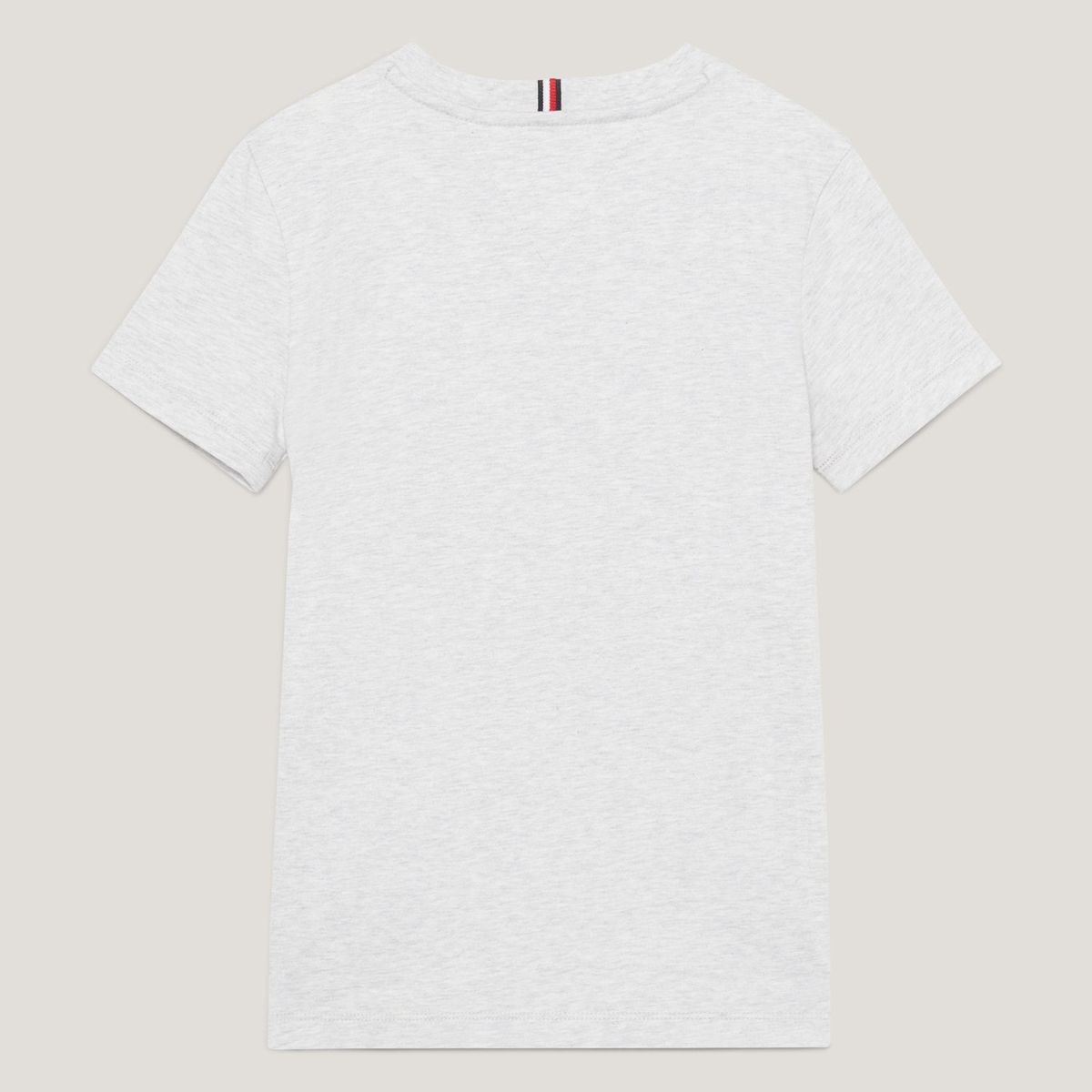 TOMMY HILFIGER - POLERA CON LOGO SCRIPT GRIS TOMMY HILFIGER