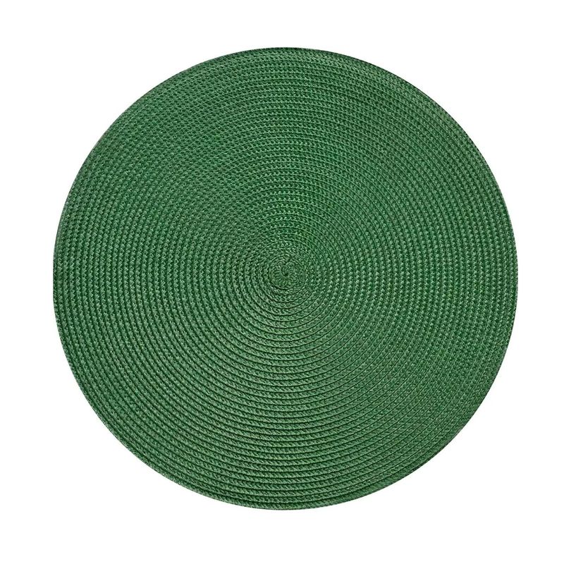 GENERICO - Set De 6 Individuales Redondos Trenzados 38 Cm