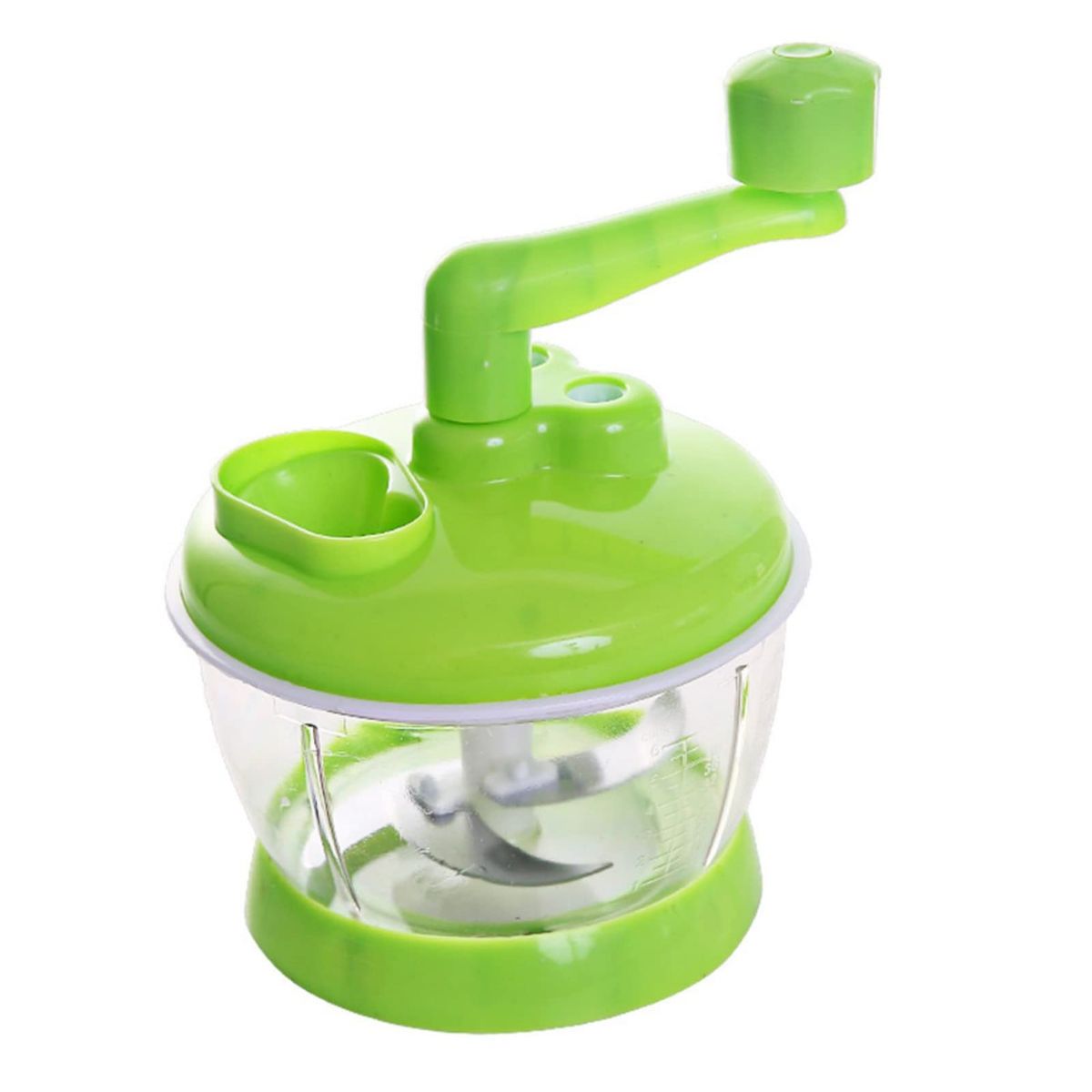 GENERICO - Picador Cortador De Fruta Verduras Manual 3 Velocidades.