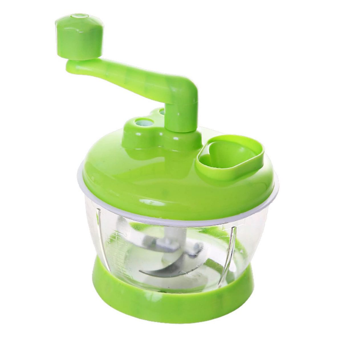 GENERICO - Picador Cortador De Fruta Verduras Manual 3 Velocidades.