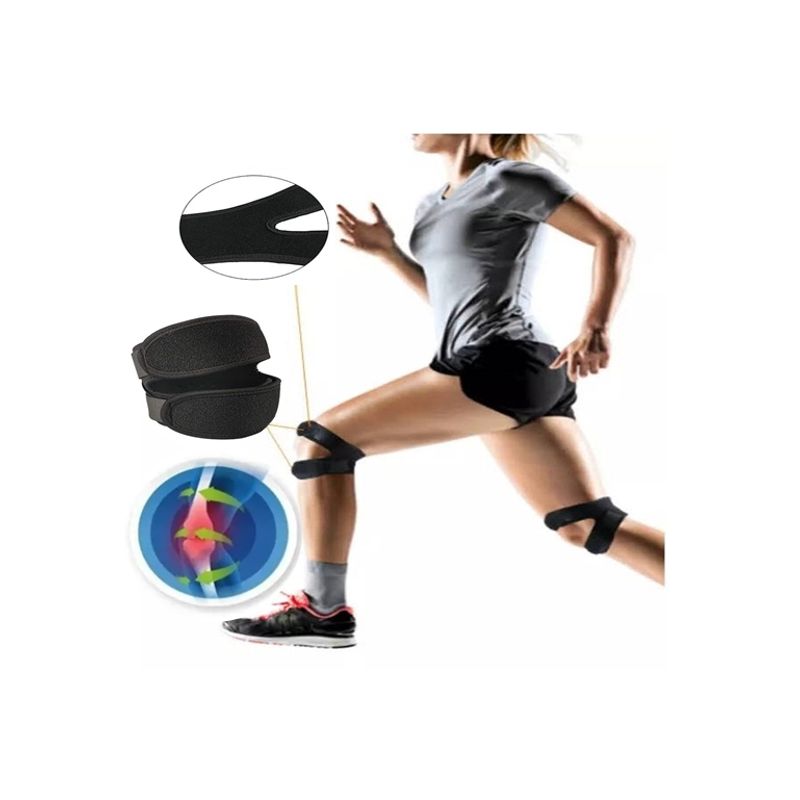 GENERICO - Menisquera Doble Soporte Superior E Inferior Rodilla