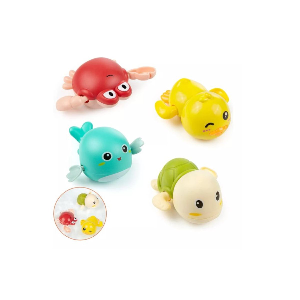 GENERICO - Pack Juguetes De Baño Para Bebés Y Niños 3 Unidades