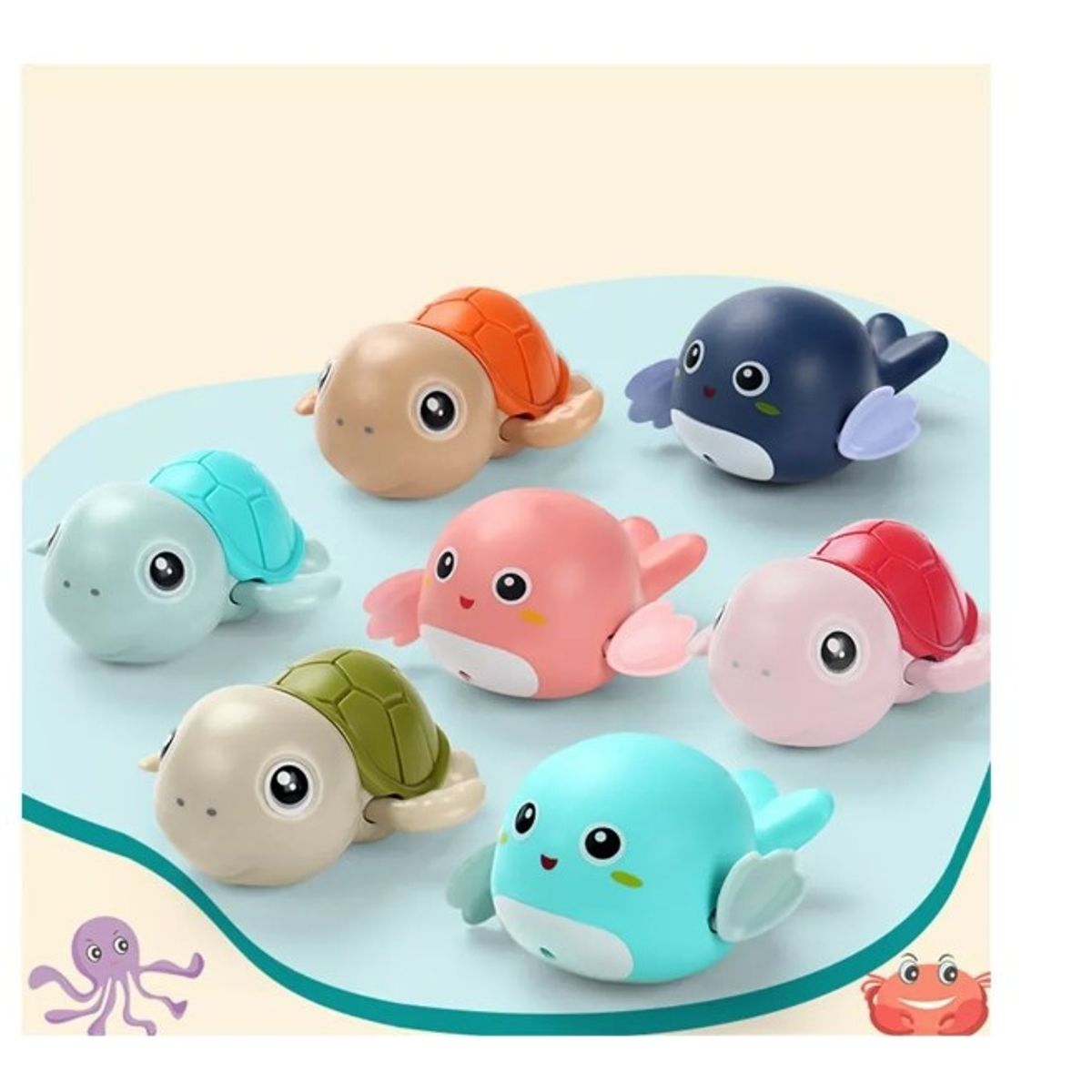 GENERICO - Pack Juguetes De Baño Para Bebés Y Niños 3 Unidades