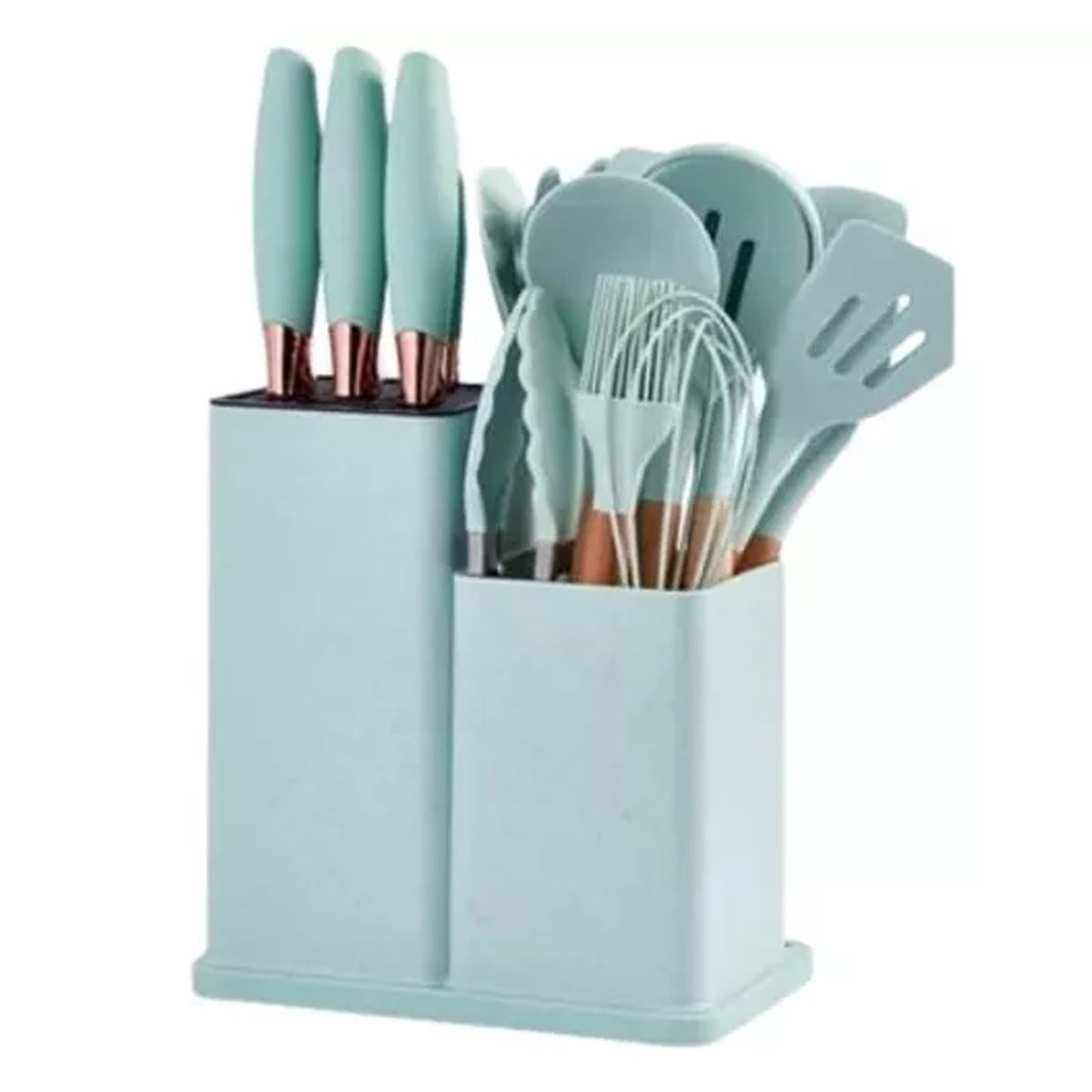 GENERICO - Utensilios De Cocina Y Juego De Cuchillos 2 En 1