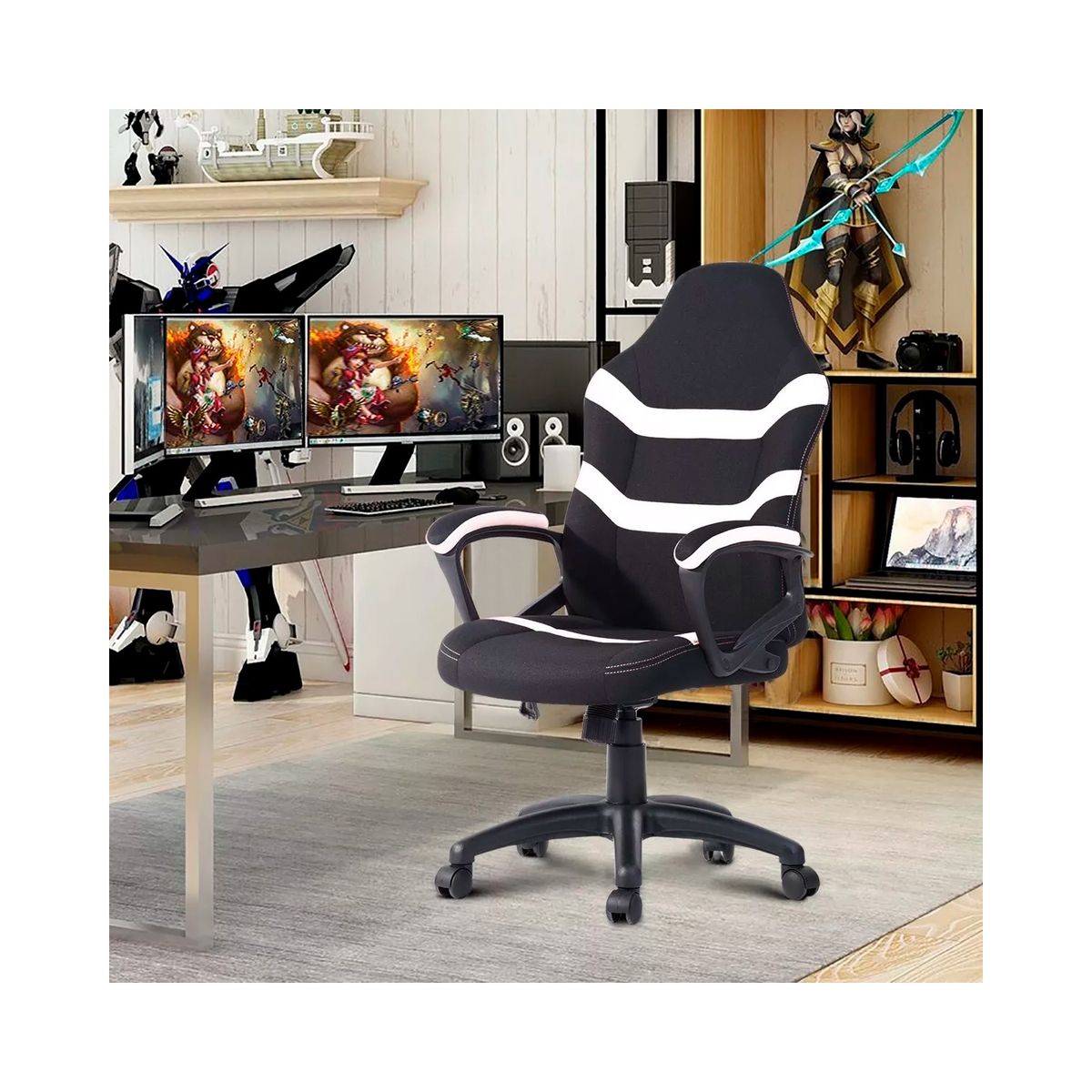 GENERICO - Silla Gamer Infinite Altura Ajustable Escritorio