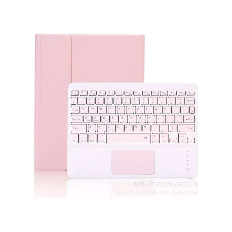 GENERICO - Funda Para iPad 10.9 10ma 2022 + Teclado Español Touchpad