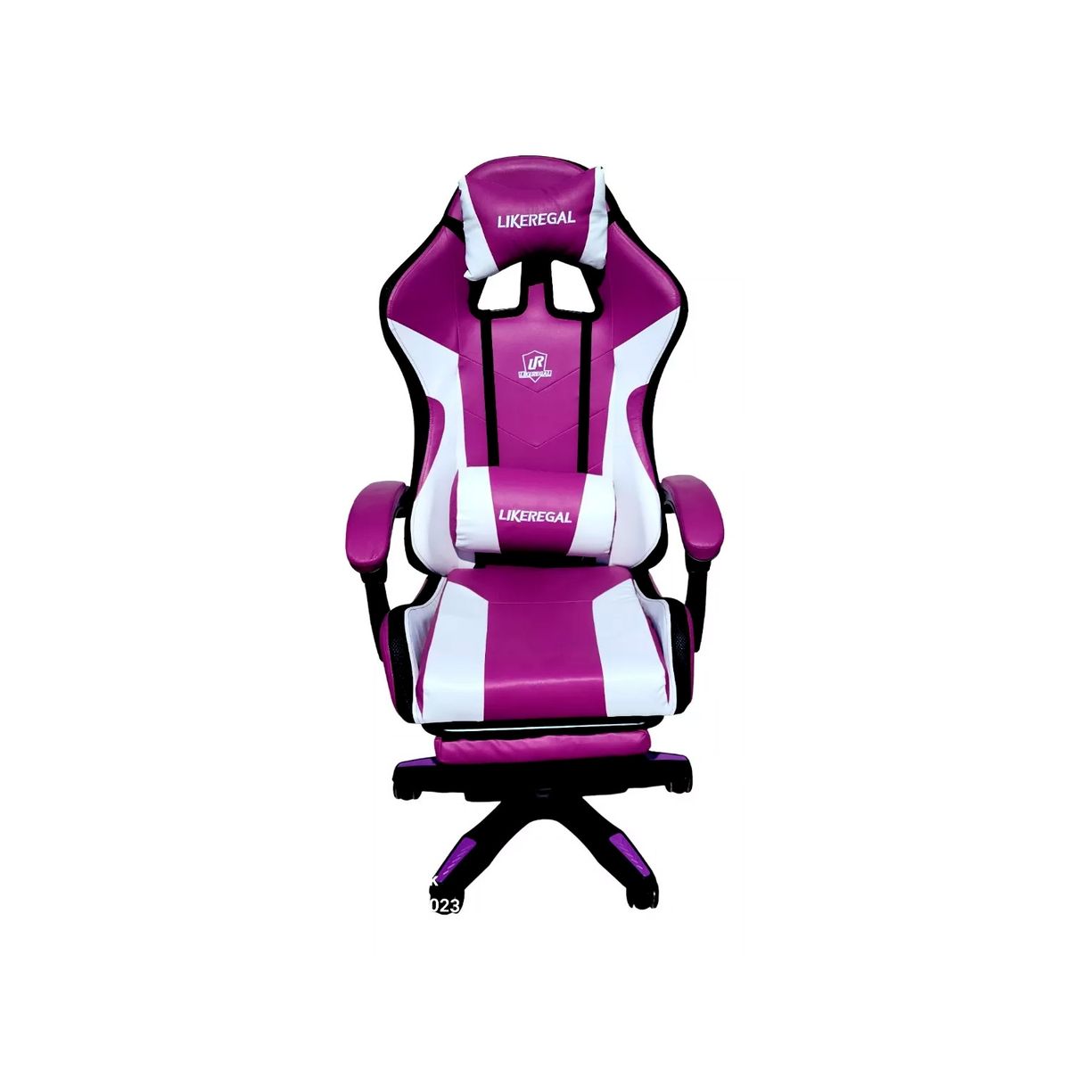 GENERICO - Silla Gamer Luz Rgb Parlante Reposapiés Masajeador Lumbar
