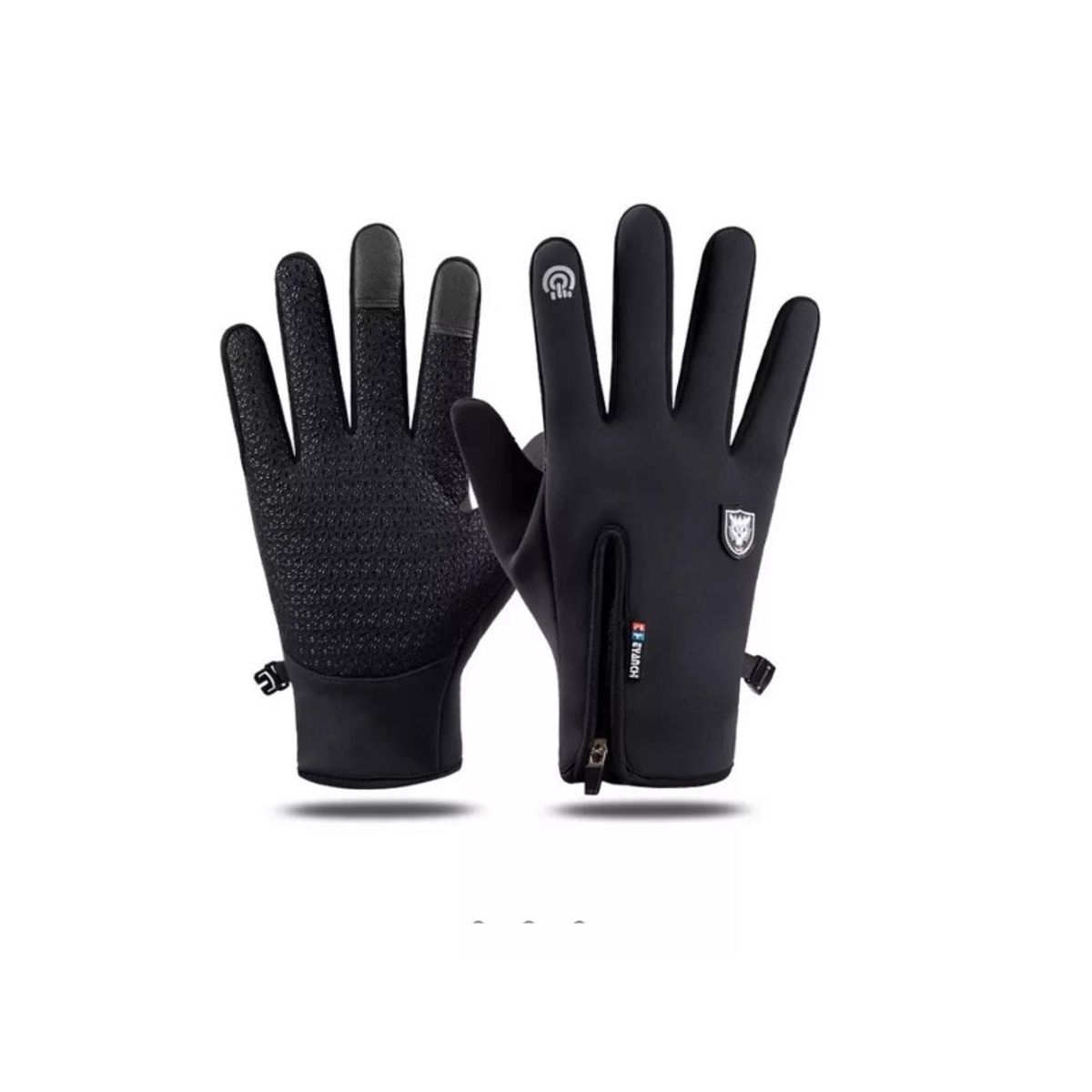 GENERICO - Guantes Termicos Para Motocicleta Touch Antideslizante XL