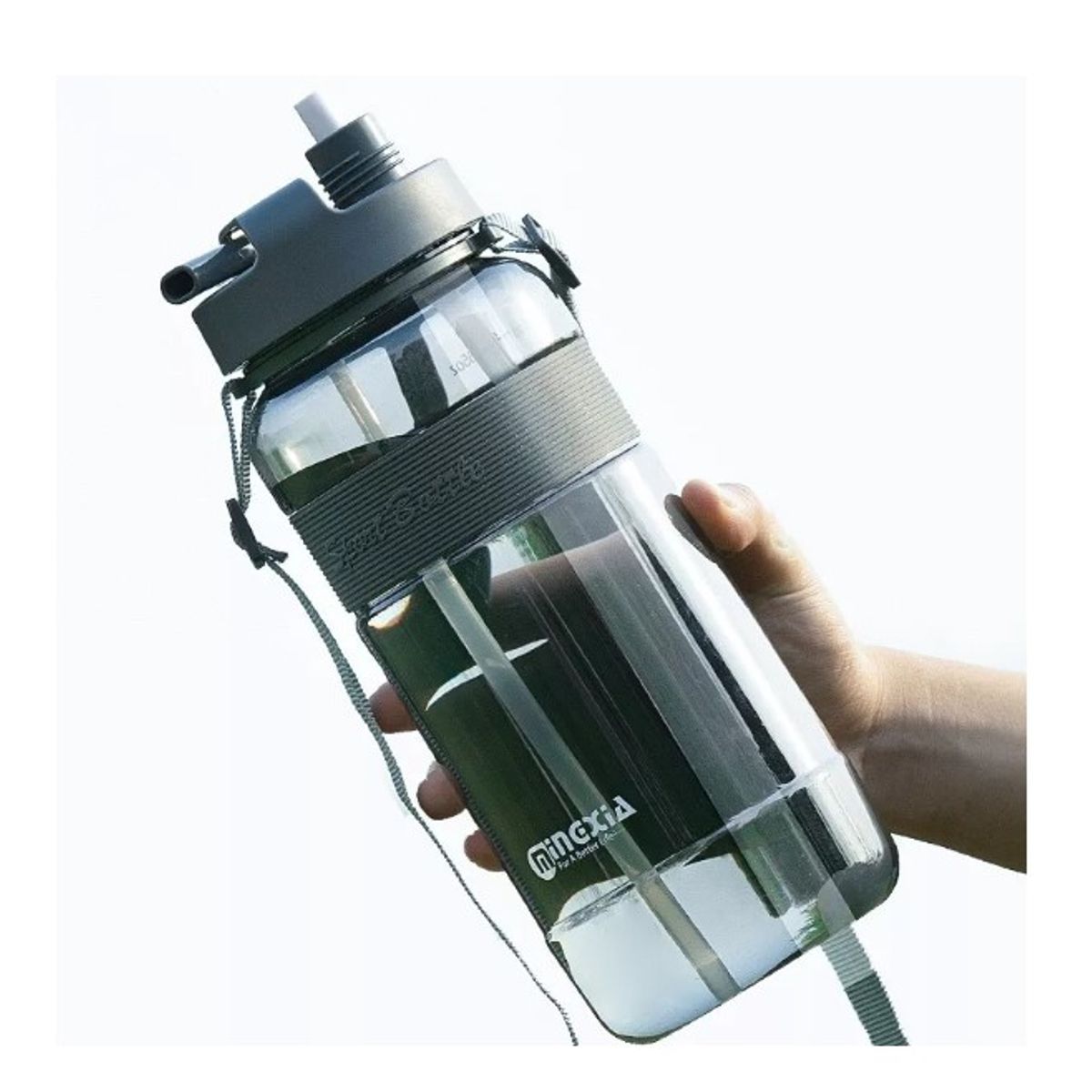 GENERICO - Botella De Agua Deportiva 2l Gimnasio Sport Camping Trekking