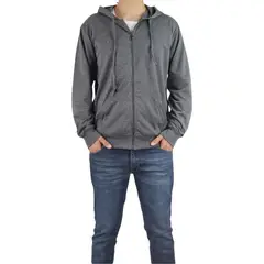 LOOK SHOP - Polerón Canguro Hombre Colores Forro Polar Capucha 807