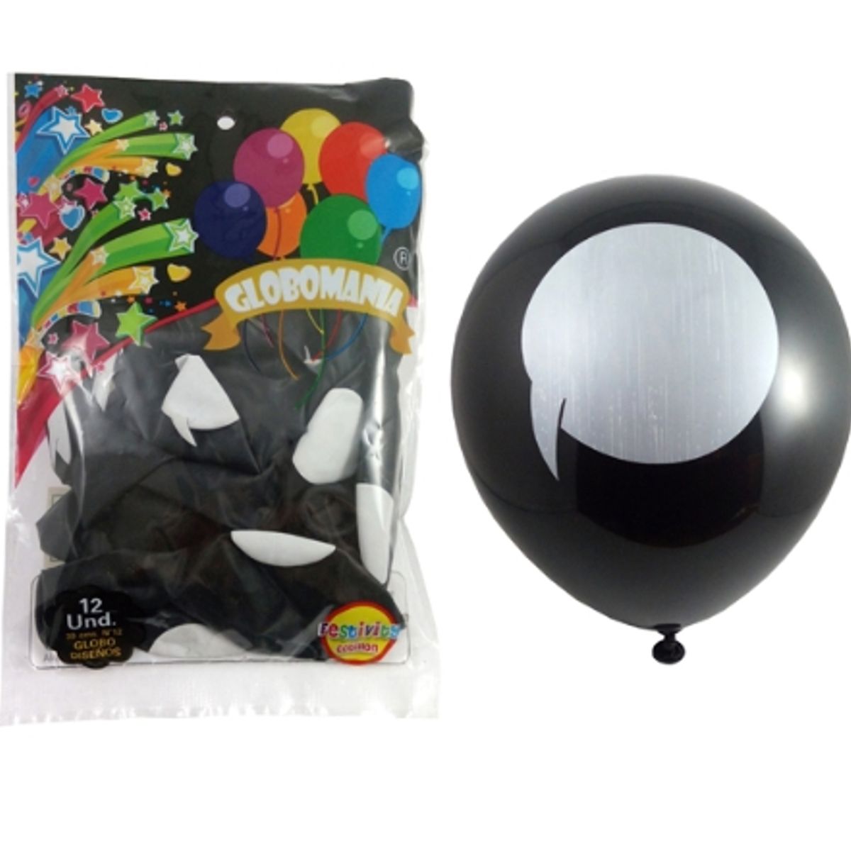 GENERICO - Globos Impreso Mensaje X12 Unidades
