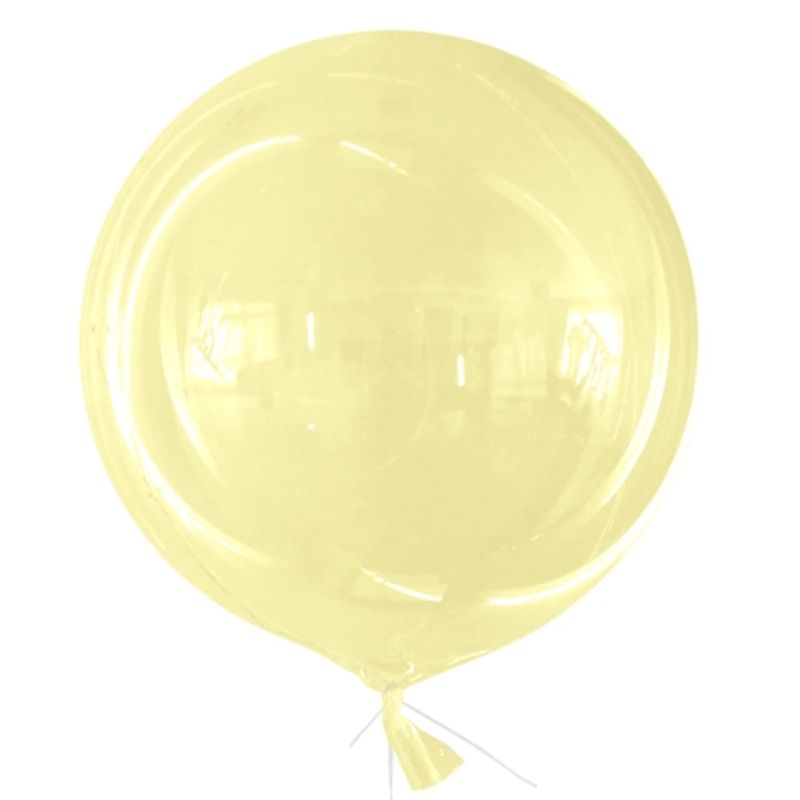 GENERICO - Globo Burbuja Amarillo X1 Uni