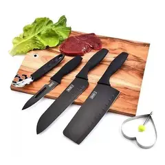 GENERICO - Profesional Juego Cuchillos Acero Inoxidable Cocina