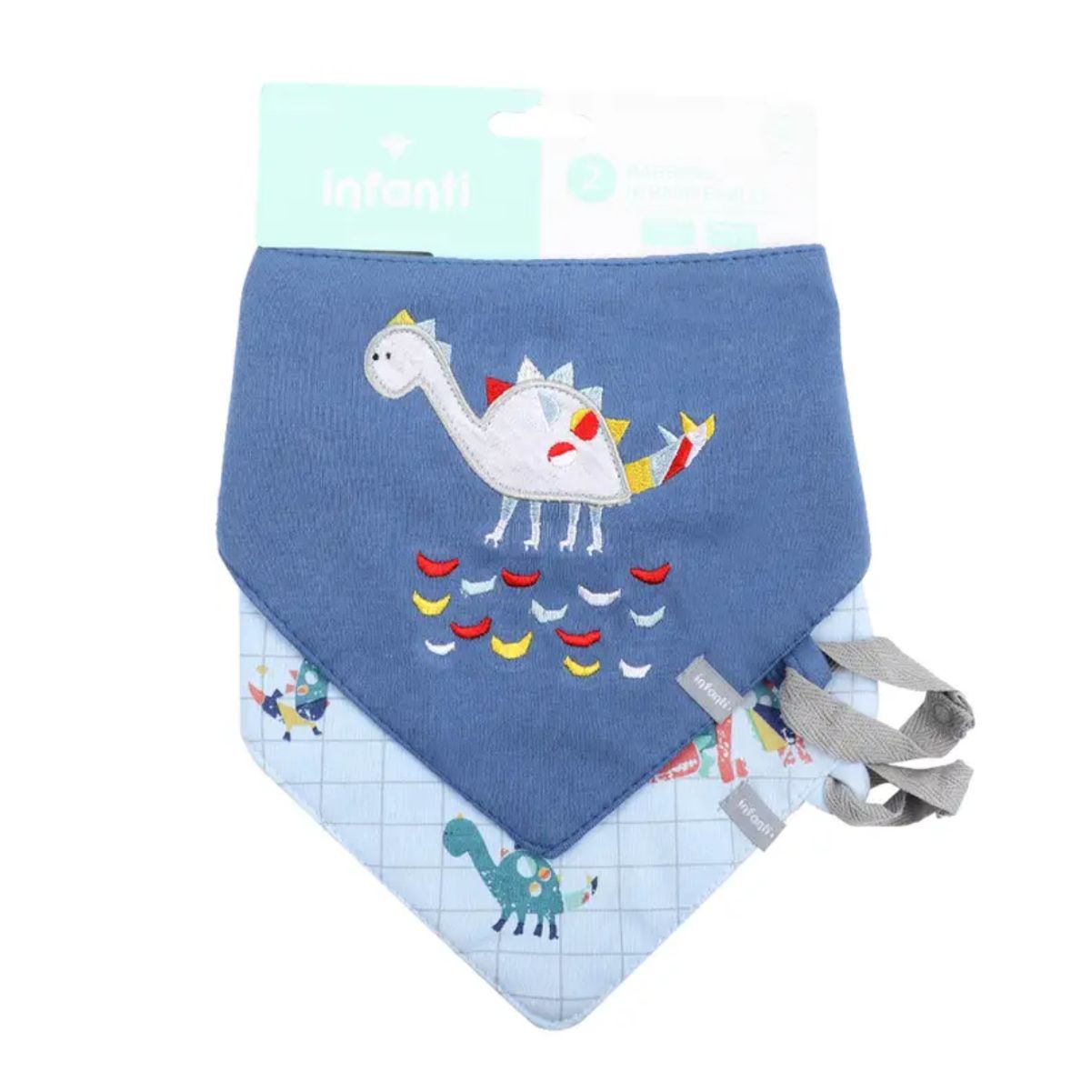 INFANTI - Bipack Baberos Impermeable INFANTI Dino