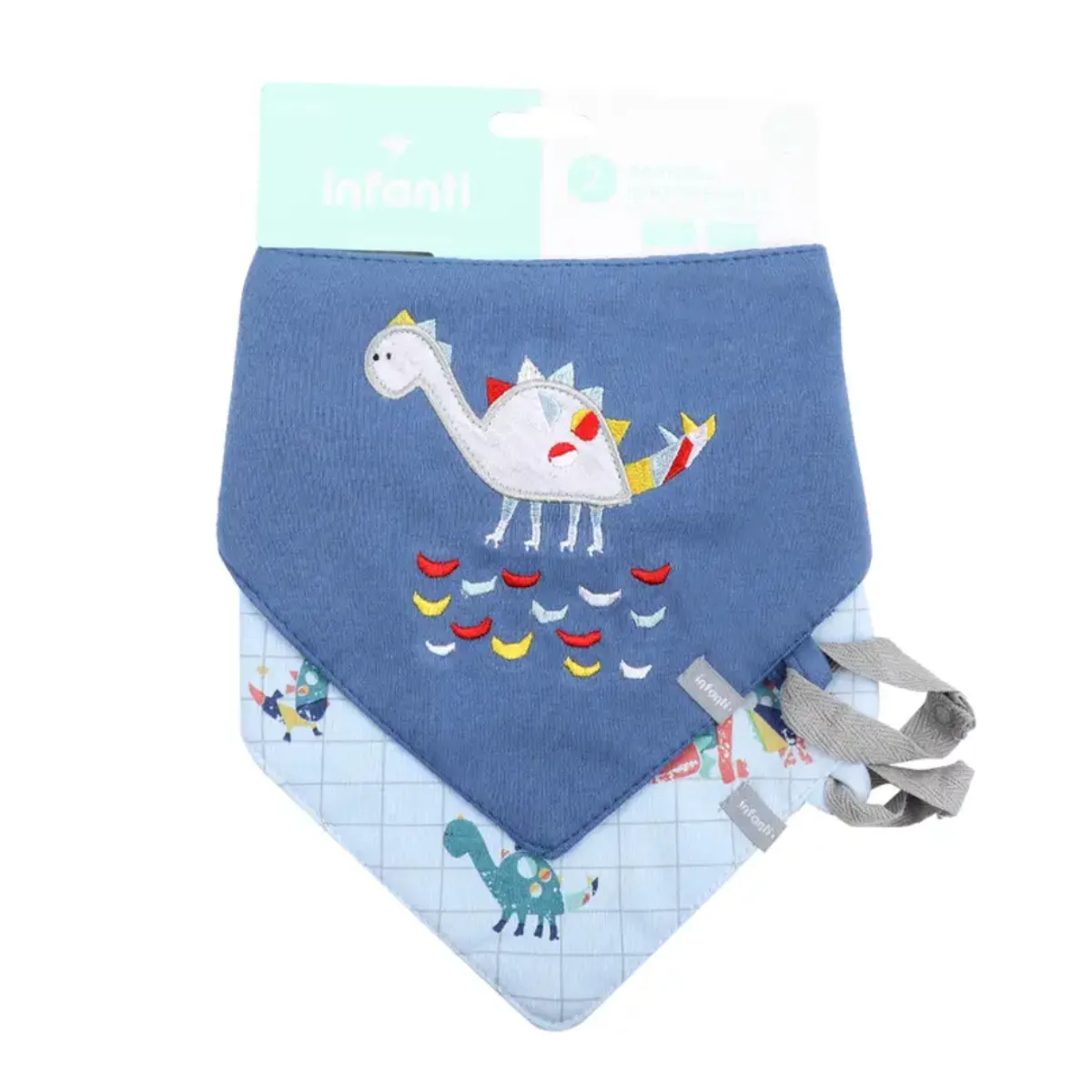 INFANTI - Bipack Baberos Impermeable INFANTI Dino