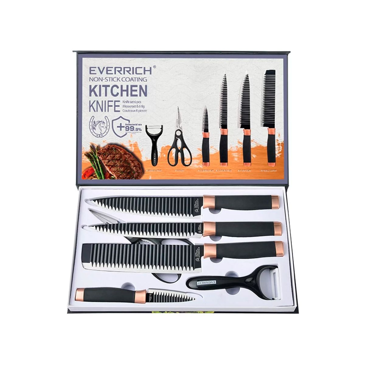 GENERICO - Set Cuchillos E Utensilios