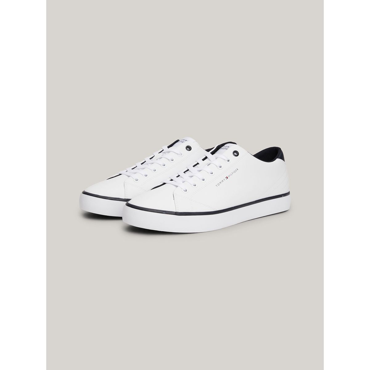 TOMMY HILFIGER - Zapatillas Core Essential Con Logo Blanco Tommy Hilfiger