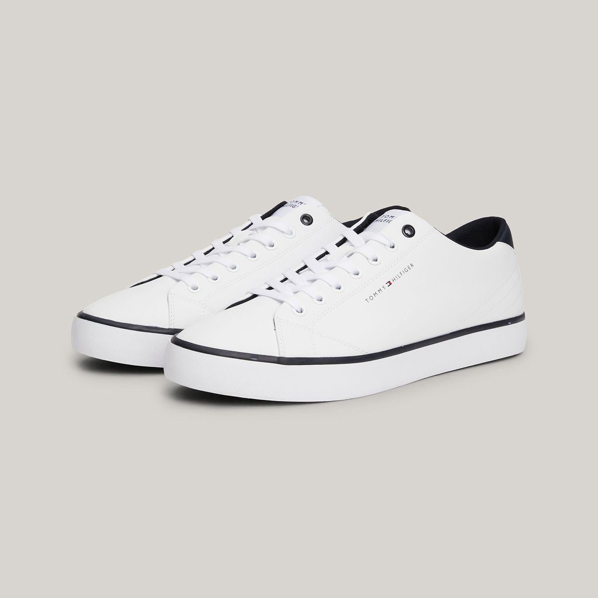 TOMMY HILFIGER - Zapatillas Core Essential Con Logo Blanco Tommy Hilfiger