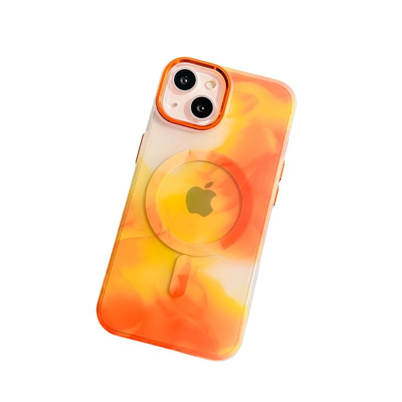 GENERICO - Carcasa para iPhone 15 Acuarela - Azul