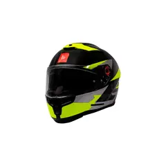 GENERICO - Casco  Quo B13 Amarillo Fluor Brillo