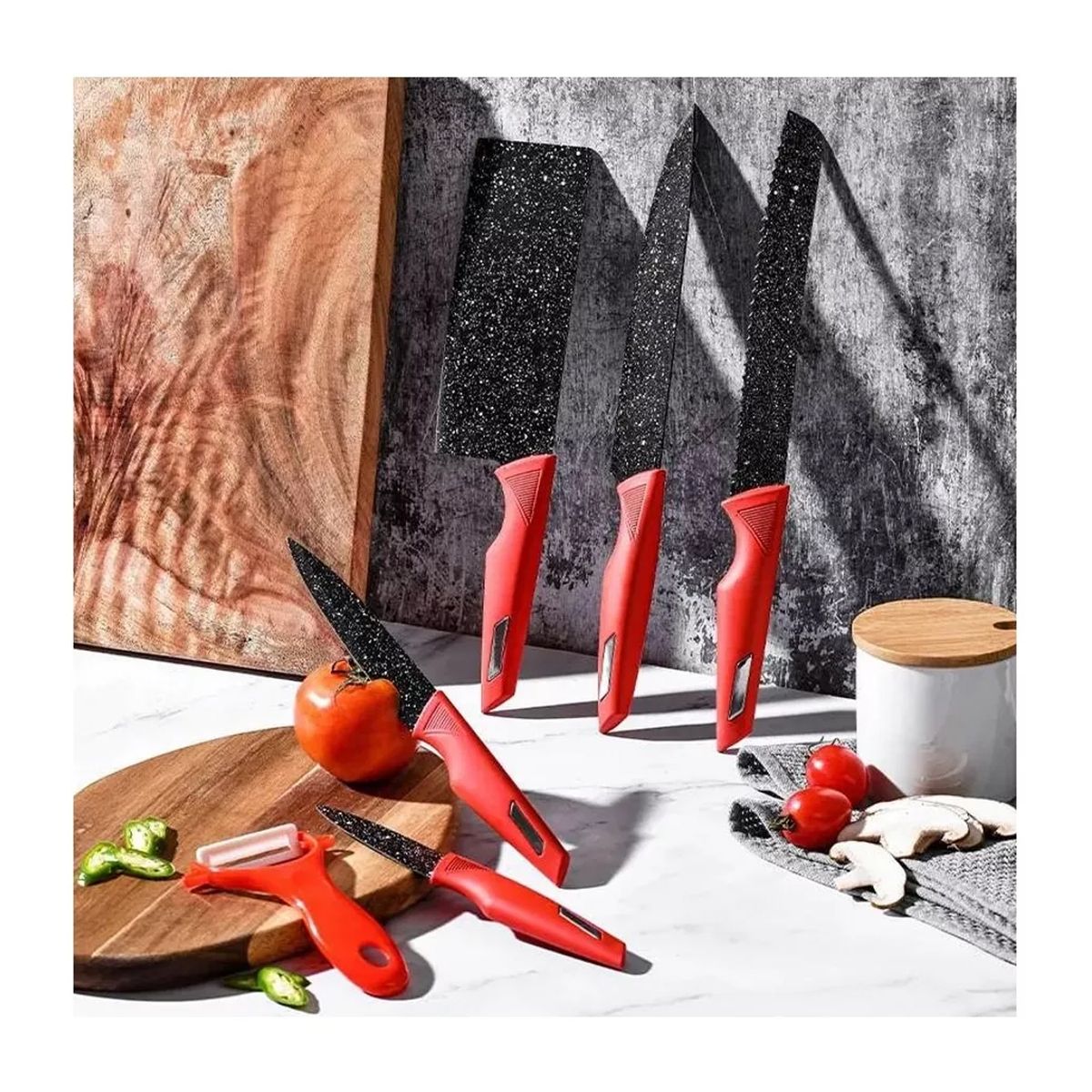 GENERICO - Juego De Cuchillos De Cocina Para Chef