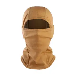 GENERICO - Balaclava pasamontaña de lycra hoja cafe