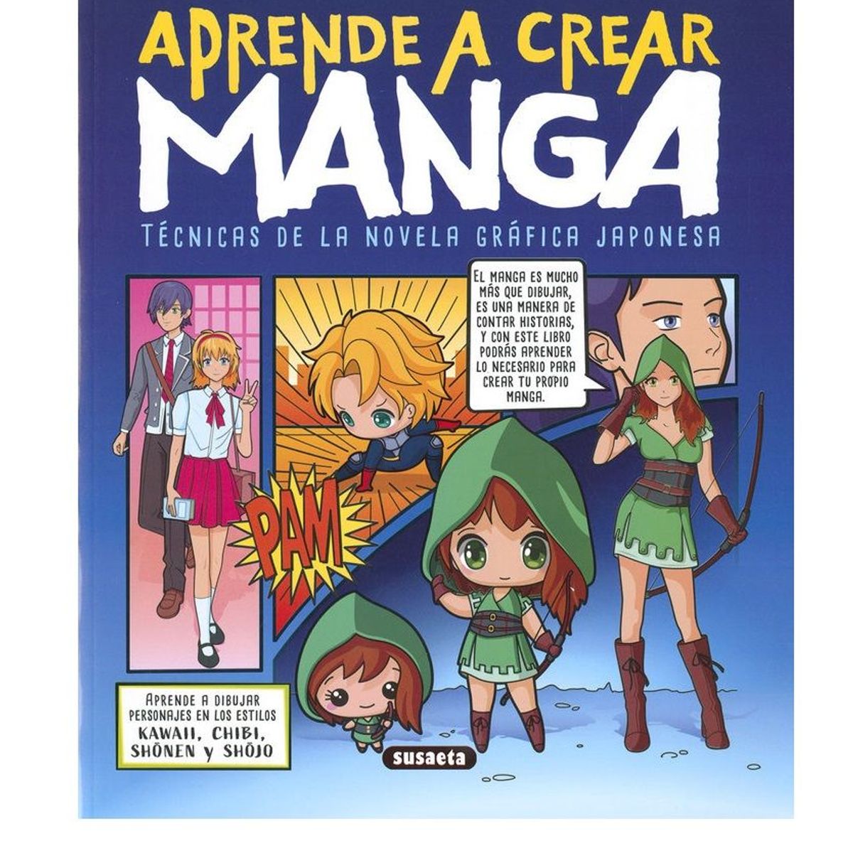 SUSAETA - APRENDE A CREAR MANGA