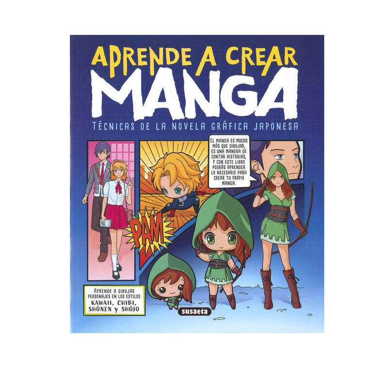 SUSAETA - APRENDE A CREAR MANGA