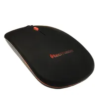 Mouse Slim Dual Inalámbrico Recargable Negro