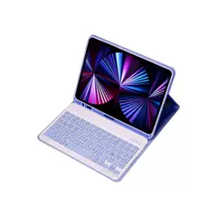 GENERICO - Funda Teclado Para iPad 9va Generación 10.2 Smart + Lapiz