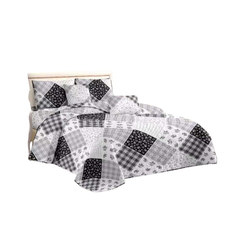GENERICO - Cubrecama Quilt De Verano 2 Plazas Diseños Estampados Floral