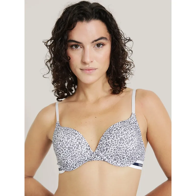 TOMMY HILFIGER - SOSTEN MICRO PUSH UP CON LOGO MULTICOLOR TOMMY HILFIGER
