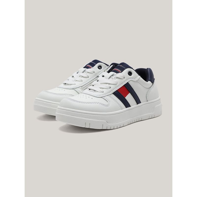 TOMMY HILFIGER - ZAPATILLAS CASUALES CON CORDONES BLANCO TOMMY HILFIGER