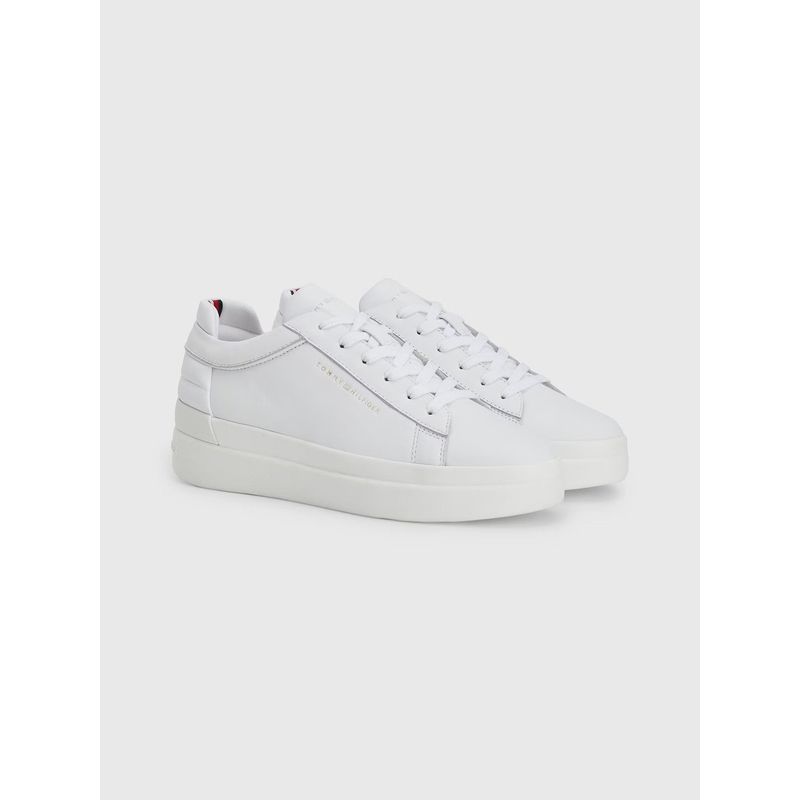 TOMMY HILFIGER - ZAPATILLAS ELEVATED CON PLATAFORMA BLANCO TOMMY HILFIGER