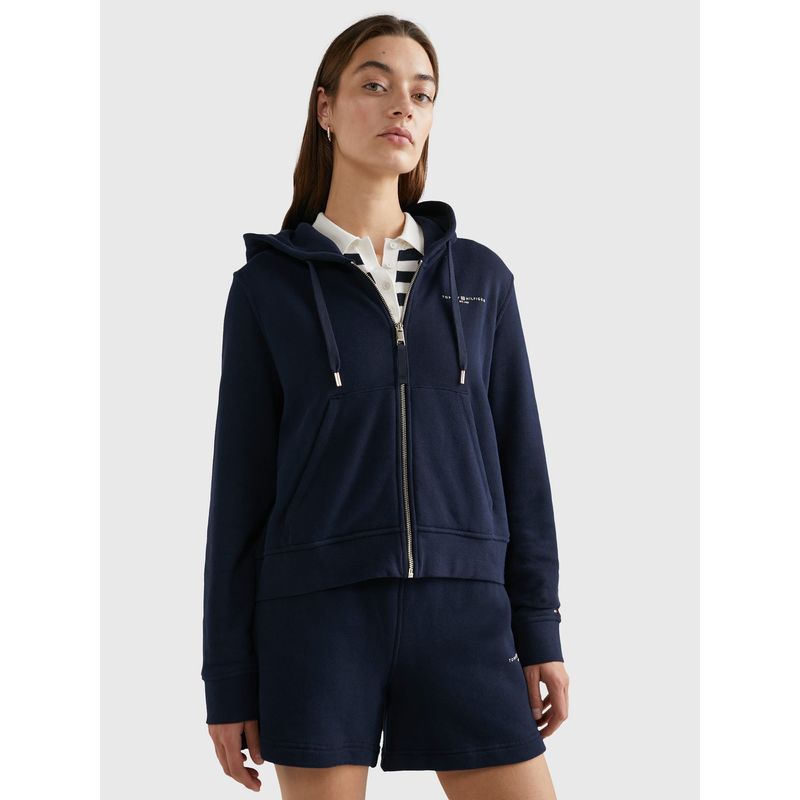 TOMMY HILFIGER - POLERÓN COLECCIÓN 1985 CON LOGO AZUL TOMMY HILFIGER