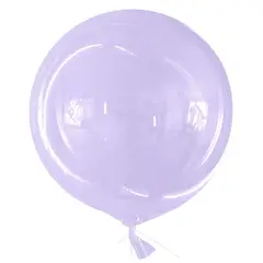 GENERICO - Globo Burbuja Lila X12 Uni
