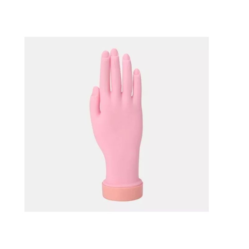 GENERICO - Mano De Práctica Para Uñas Gel Y Acrílicas