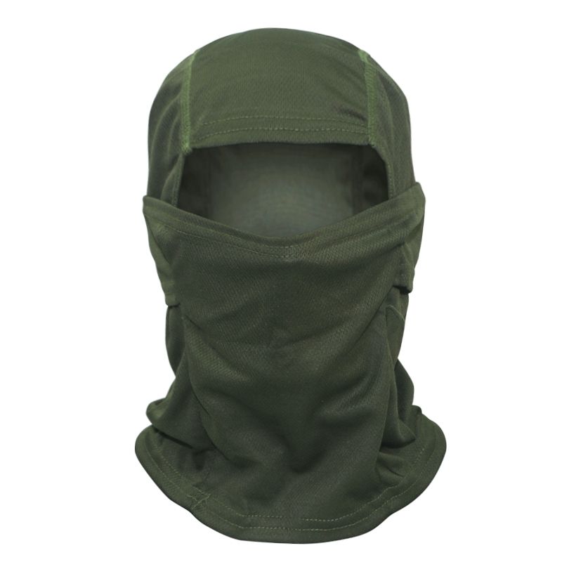 GENERICO - Balaclava pasamontaña de lycra verde