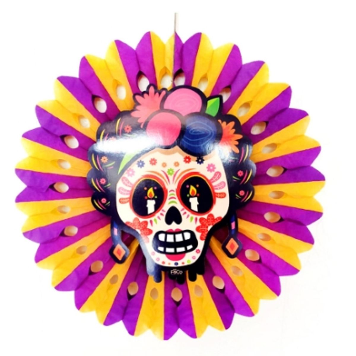 GENERICO - Abanico Catrina 45cm X1 Unidad