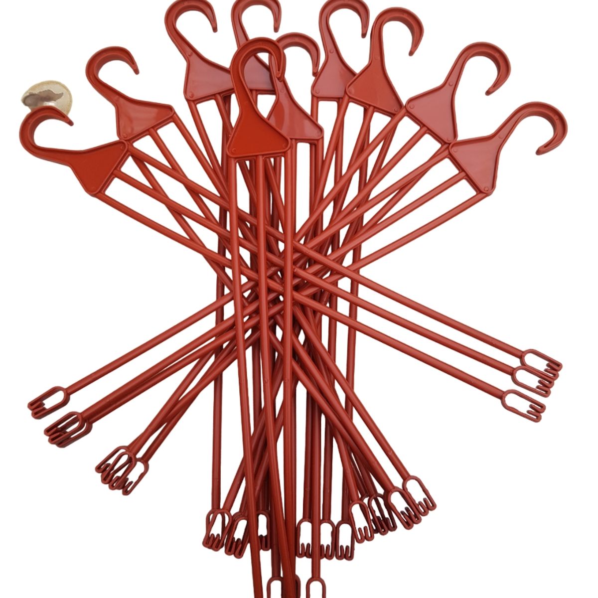 GENERICO - Ganchos Colgantes para Maceteros, 10 Unidades